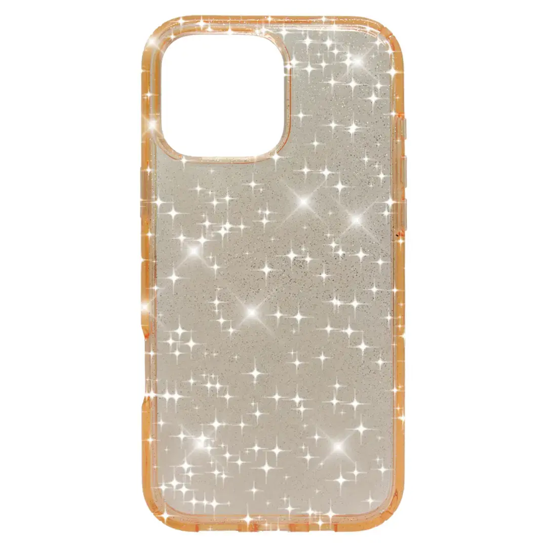 iPhone 15 Pro/iPhone 14 Pro Fleck Glitter Case Gold